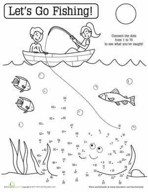 Fish Dot-to-Dot