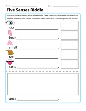 Five Senses Riddle