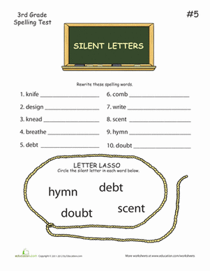 Words with Silent Letters