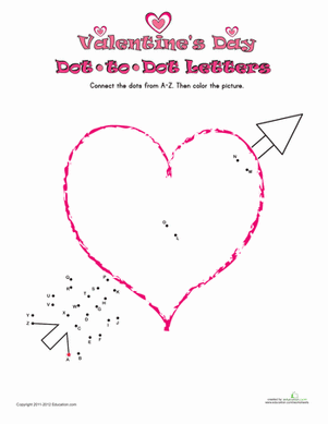 Valentine Dot-to-Dot