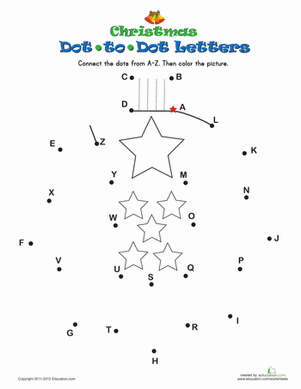 圣诞节Dot-to-Dot 4