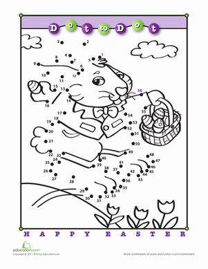 Hop, Hop Dot-to-Dot!