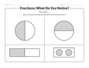 Fractions: What Do You Notice?