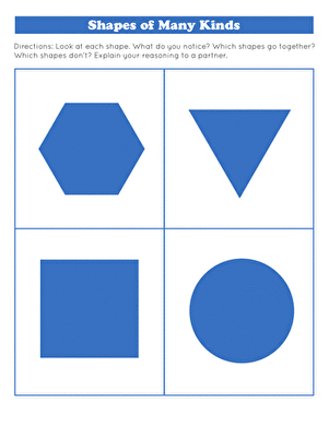 Shapes of Many Kinds