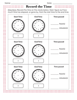 Record the Time