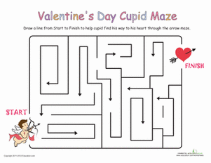 Get Cupid through the Maze