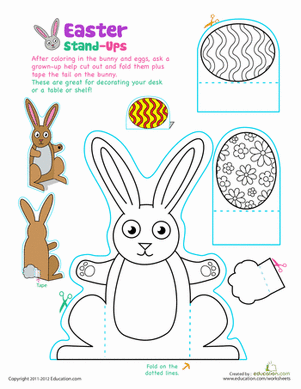 Easter Bunny Stand-Ups