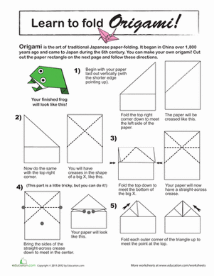 Learn to Fold Origami!