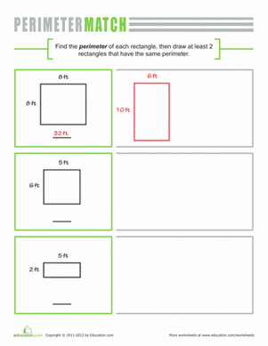 Match the Perimeter