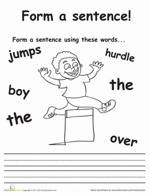 Build a Hurdling Sentence