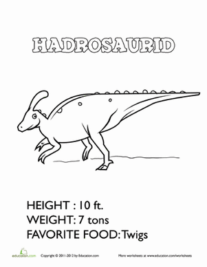 Dinosaur Delight! Hadrosaurid