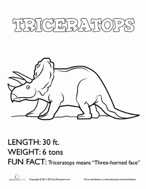 Terrific Triceratops