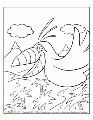 Tou-can You Color Me? 