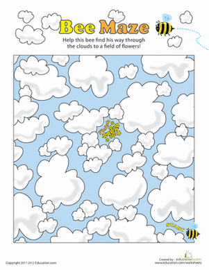 Bumble Bee Maze