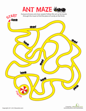 Marching Ants Maze