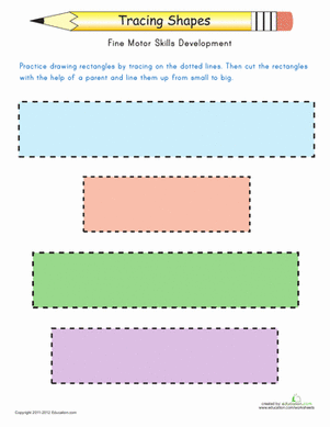 Tracing Shapes: Rectangles