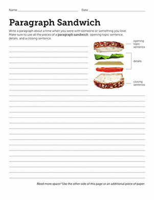 Paragraph Sandwich
