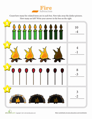 Fire Subtraction