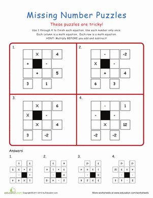 Math Puzzles