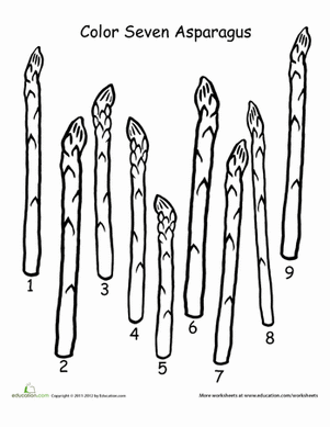 Color Seven Asparagus