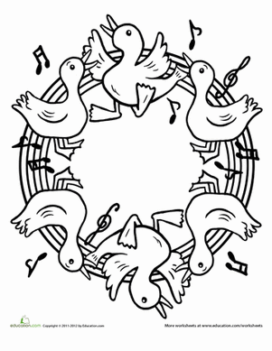 Singing Ducks Mandala