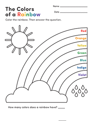 How Many Colors in a Rainbow?