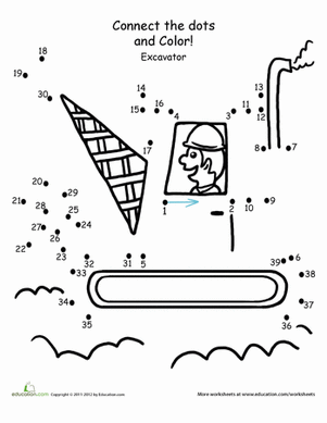 Connect the Dots: Excavator