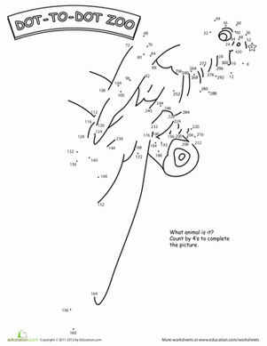 Parrot Dot-to-Dot