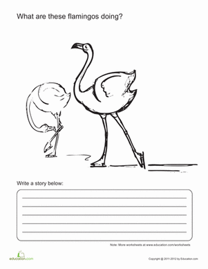 Flamingo Story Starter