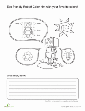 Robot Story Starter