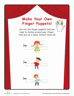 Finger Puppet People