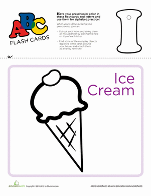 ABC Flashcards: I