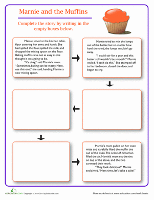 Complete the Story: Marnie's Muffins