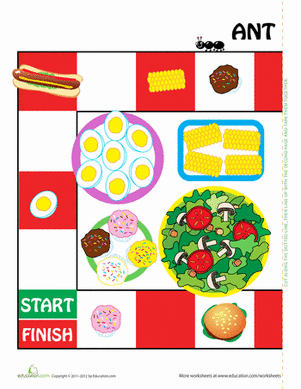 Ant Picnic Game