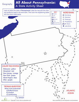 Pennsylvania Geography