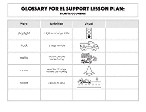 Glossary: Traffic Counting