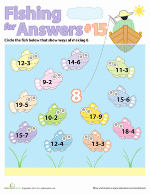 Subtract to Make Eight!