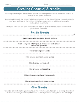 Creating Chains of Strengths
