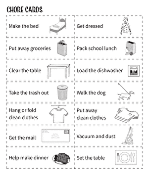 Chore Cards