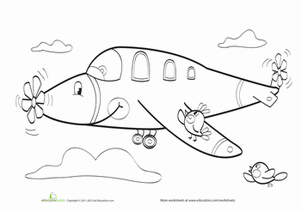Cartoon Airplane