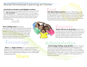 Social Emotional Learning at Home