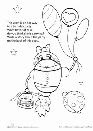 Story Starter: Alien Birthday Party