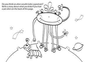 Story Starter: Alien Pet
