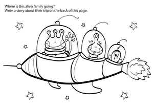 Story Starter: Alien Family Trip