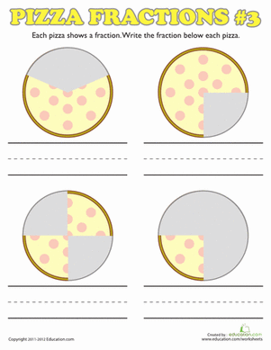 Pizza Fractions 3
