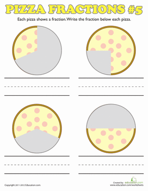 Pizza Fractions 5