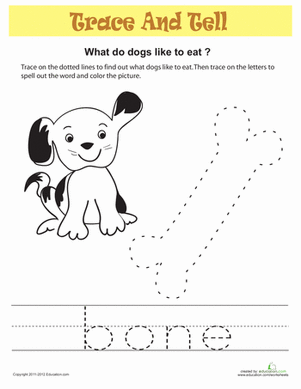 Tracing Sight Words