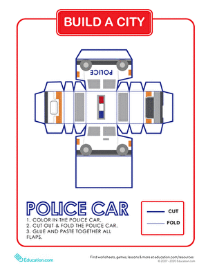 Build a City: Police Car