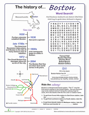 History of Boston