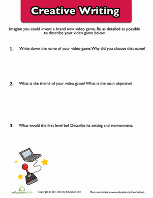 Descriptive Writing: Video Game